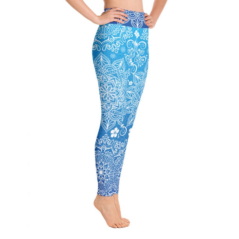 Mandala Cyan Yoga Leggings – GearAddict